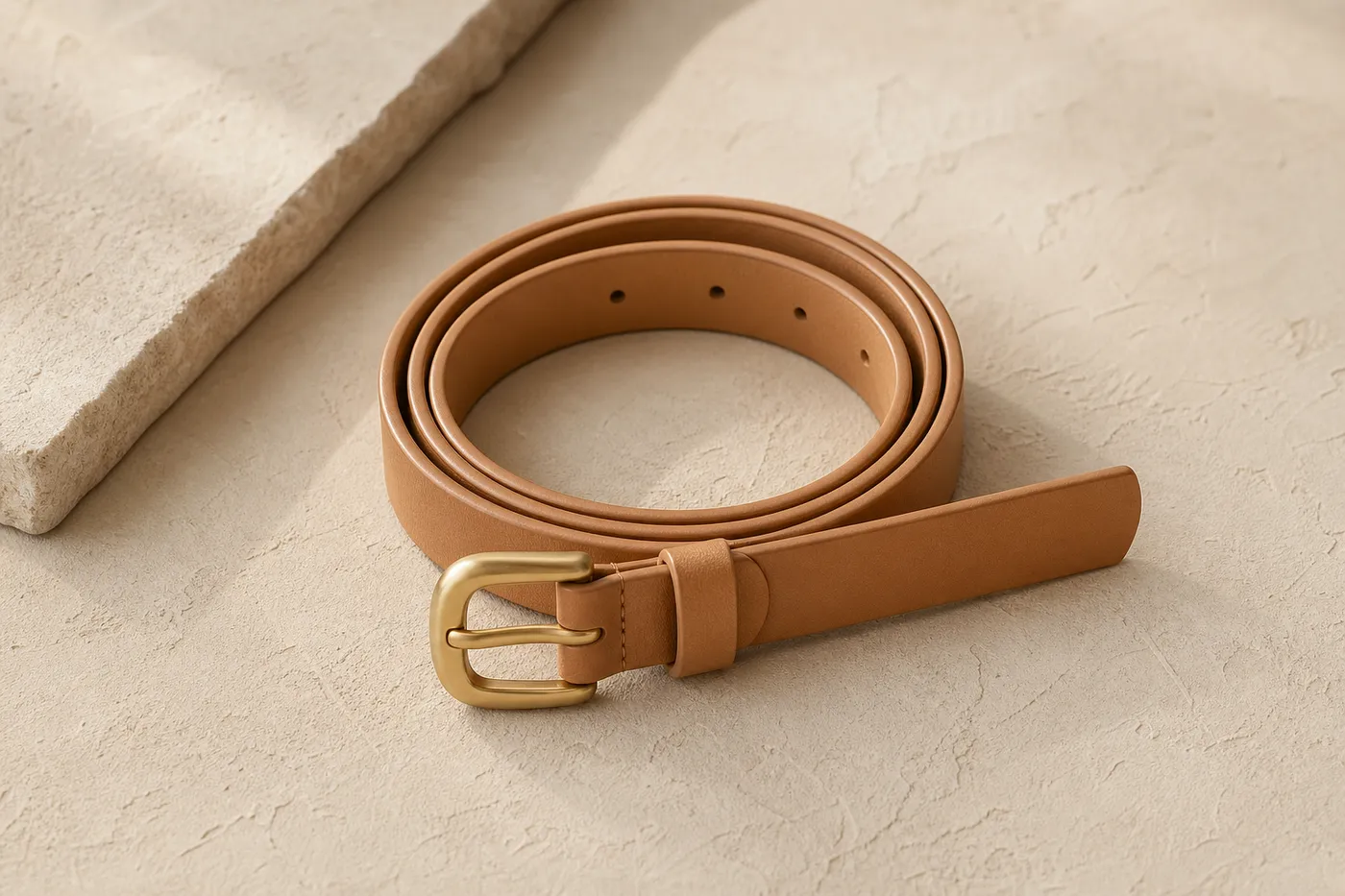 Ceinture Cuir Vegan Fine