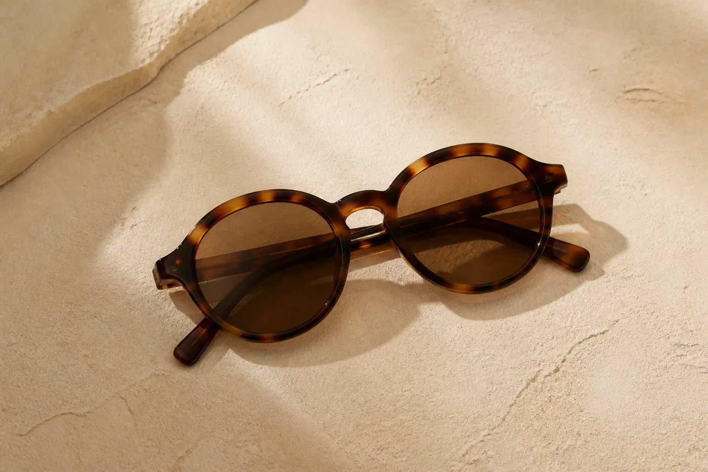Lunettes de Soleil Rondes Signature