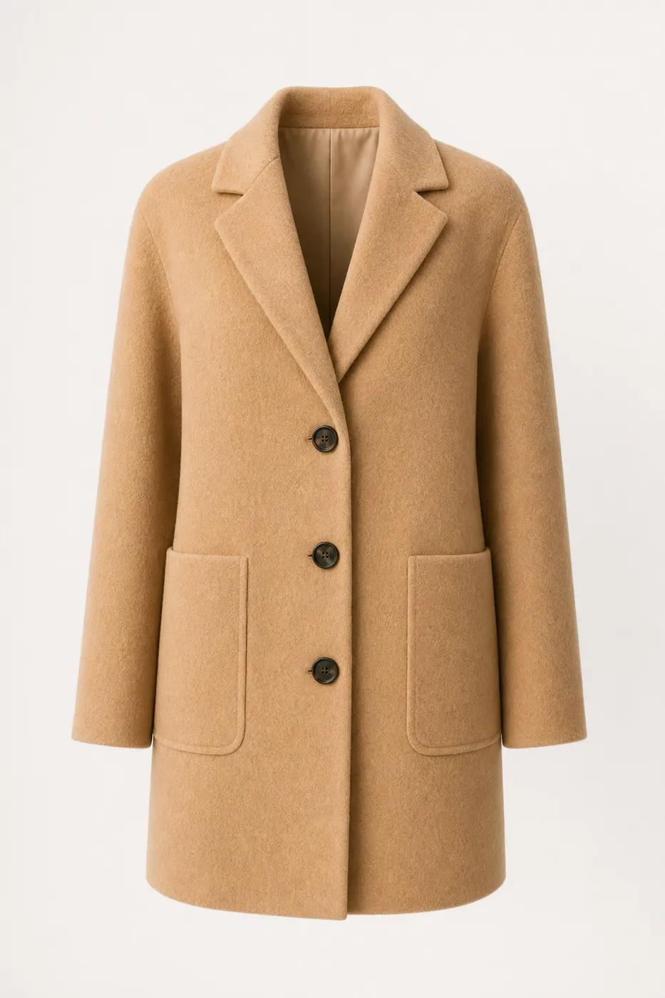 Iconique Manteau Court en Laine et Cachemire N°16