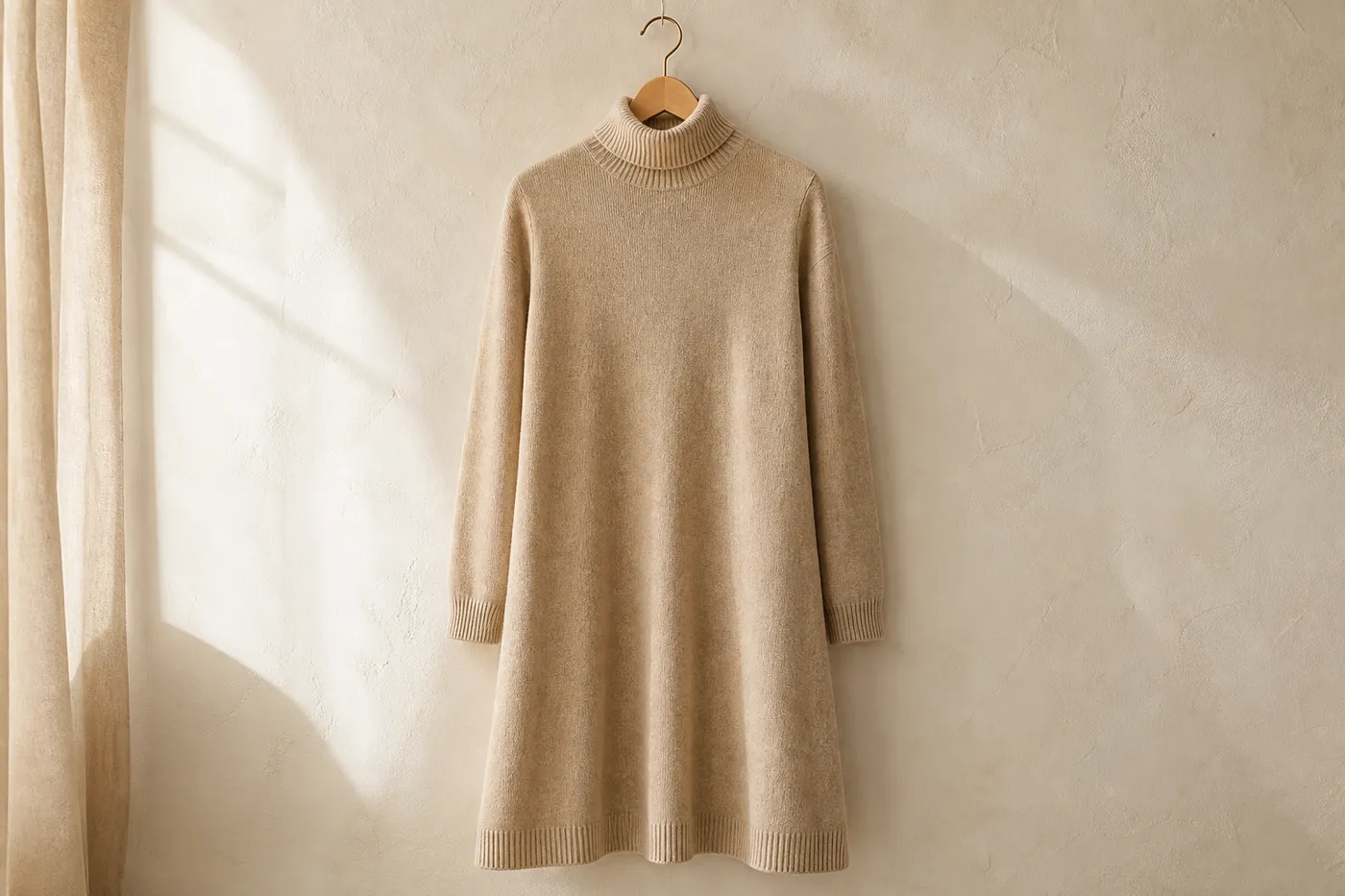 Iconique Robe-Pull en Cachemire
